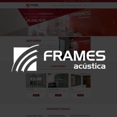 Frames Janelas Acústicas - Criação de Sites em WordPress Desenvolvimento Sites