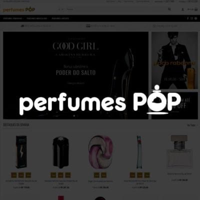 Loja Virtual Perfumes Pop WooCommerce
