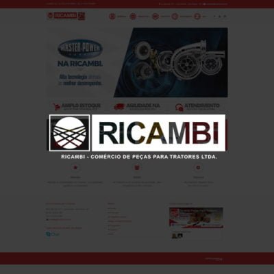 Ricambi Website Criação de Sites em WordPress Desenvolvimento Sites