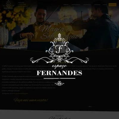 Buffet Fernandes Site em Wordpress - Criação de Sites em WordPress Desenvolvimento Sites
